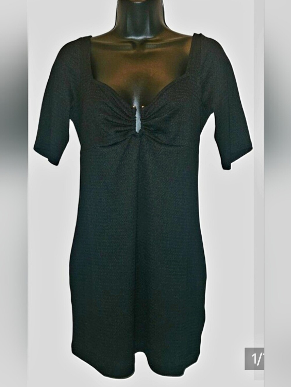 H&M Black Mini Dress